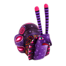Load image into Gallery viewer, Handcrafted Mexican Folk Art Alebrije Sculpture - Oaxaca Snail | NOVICA