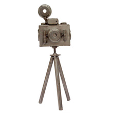 Load image into Gallery viewer, Mexico Eco Friendly Recycled Metal Camera Sculpture - Rustic Camera | NOVICA