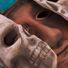 Load image into Gallery viewer, Handcrafted Mexican Ceramic Skull Mask - Life and Death in Teotihuacan | NOVICA