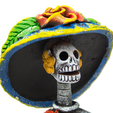 Load image into Gallery viewer, Day of the Dead Catrina Ceramic Sculpture Crafted by Hand - Catrina the Beautiful | NOVICA