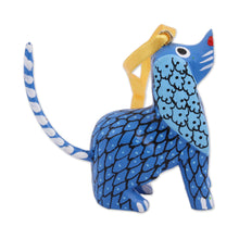 Load image into Gallery viewer, Painted Wood Alebrije Dog Ornaments (Set of 5) from Mexico - Sweet Puppies | NOVICA