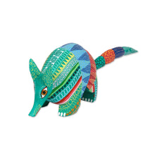 Load image into Gallery viewer, Handcrafted Copal Wood Alebrije Armadillo Figurine - Exquisite Armadillo | NOVICA