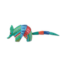 Load image into Gallery viewer, Handcrafted Copal Wood Alebrije Armadillo Figurine - Exquisite Armadillo | NOVICA
