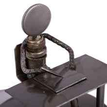 Load image into Gallery viewer, Recycled Metal Auto Part Artist Sculpture from Mexico - Artist | NOVICA