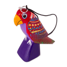 Load image into Gallery viewer, Hand-Painted Wood Alebrije Bird Ornaments (Set of 5) - Magic Birds | NOVICA