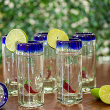 Load image into Gallery viewer, Chili Pepper Motif Tequila Glasses (Set of 6) - Chili | NOVICA