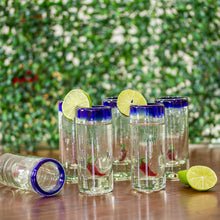 Load image into Gallery viewer, Chili Pepper Motif Tequila Glasses (Set of 6) - Chili | NOVICA