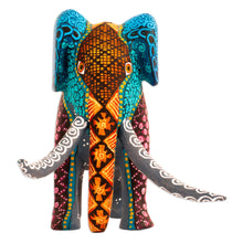 Load image into Gallery viewer, Copal Wood Elephant Alebrije from Mexico - Magic Elephant | NOVICA