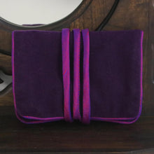 Load image into Gallery viewer, Lisu Hill Tribe Rayon Blend Applique Jewelry Roll - Precious Lisu | NOVICA