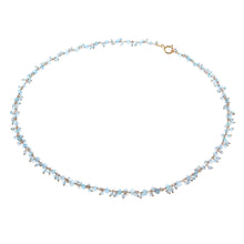 Load image into Gallery viewer, Gold-Plated Apatite Charm Necklace from Thailand - Arctic Dream | NOVICA