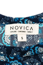 Load image into Gallery viewer, Hand Sewn Geometric Rayon Camisole Top from Thailand - Kaleidoscopic World | NOVICA