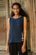 Load image into Gallery viewer, Flirty Bloom in Navy