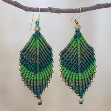 Load image into Gallery viewer, Boho Leaves in Green