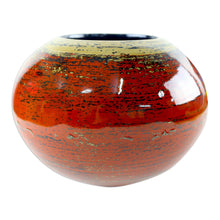Load image into Gallery viewer, Lacquerware Bamboo Vase - Cherry Dreams | NOVICA