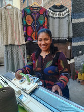 Load image into Gallery viewer, Black Baby Alpaca Handwoven Peruvian Shawl - Timeless in Black | NOVICA
