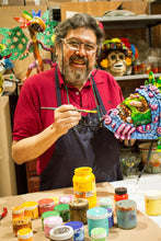 Load image into Gallery viewer, Handcrafted Signed Papier Mache Mexican Plumed Serpent Mask - Kukulkan in Colors | NOVICA
