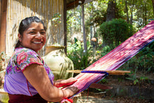 Load image into Gallery viewer, Blue Cotton Scarf with Braided Fringes Handloomed in Mexico - Blue Catwalks | NOVICA
