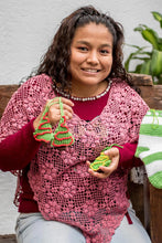 Load image into Gallery viewer, Hand-Crocheted Snowflake Ornaments from Guatemala (Set of 4) - Glittering Snow | NOVICA
