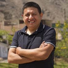 Load image into Gallery viewer, Embroidered Laurel Green Cotton Skirt from Peru - Andean Fields | NOVICA
