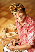 Load image into Gallery viewer, Romantic Wood Sculpture - So in Love | NOVICA
