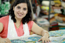 Load image into Gallery viewer, Paisley-Patterned 100% Cotton Travel and Toiletry Bag Set - Trendy Traveler | NOVICA
