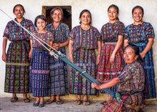Load image into Gallery viewer, Handwoven Cotton Cushion Cover in Smoke from Guatemala - Ancestral Depictions in Smoke | NOVICA
