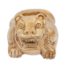 Load image into Gallery viewer, Ceramic vessel - Aztec Jaguar | NOVICA
