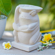 Load image into Gallery viewer, Frog with a Leaf
