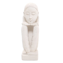 Load image into Gallery viewer, Handmade Stone Sculpture - Sensitive Mood | NOVICA
