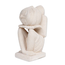 Load image into Gallery viewer, Sandstone sculpture - Lullaby | NOVICA
