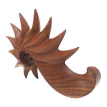 Load image into Gallery viewer, Handcrafted Modern Wood Sculpture from Indonesia - Vision | NOVICA
