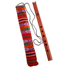 Load image into Gallery viewer, Hand Crafted Wood Quena Flute - Andean Song | NOVICA
