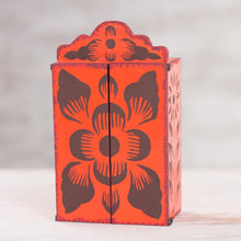 Load image into Gallery viewer, Religious Retablo Sculpture Handamade in Peru - Virgin of Guadalupe | NOVICA
