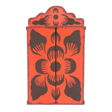 Load image into Gallery viewer, Religious Retablo Sculpture Handamade in Peru - Virgin of Guadalupe | NOVICA
