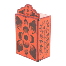 Load image into Gallery viewer, Religious Retablo Sculpture Handamade in Peru - Virgin of Guadalupe | NOVICA
