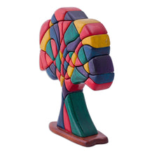 Load image into Gallery viewer, Artisan Crafted Fine Mahogany and Cedar Wood Tree Sculpture - Tree of Life | NOVICA
