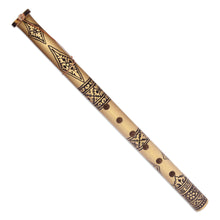 Load image into Gallery viewer, Hand Made Bamboo Wind Instrument from Indonesia - Nightfall Serenade | NOVICA
