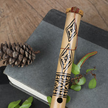 Load image into Gallery viewer, Hand Made Bamboo Wind Instrument from Indonesia - Nightfall Serenade | NOVICA
