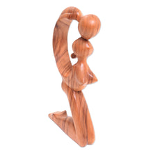 Load image into Gallery viewer, Romantic Wood Sculpture - So in Love | NOVICA
