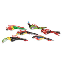 Load image into Gallery viewer, Central American Ceramic Bird Ornaments (Set of 6) - Forest Birds | NOVICA
