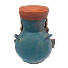 Load image into Gallery viewer, Handcrafted Archaeological Ceramic Aztec Sculpture - God of Rain and Lightning | NOVICA
