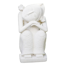 Load image into Gallery viewer, Sandstone sculpture - Lonely Lady | NOVICA
