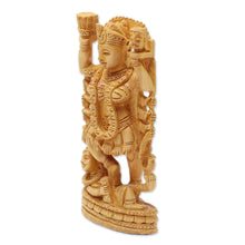 Load image into Gallery viewer, Wood sculpture - Kali Goddess of Destruction | NOVICA
