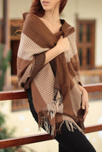 Load image into Gallery viewer, 100% alpaca shawl - Huancayo Intensity | NOVICA
