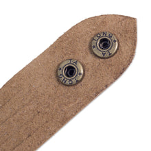 Load image into Gallery viewer, Men's Brown Leather Wristband Bracelet Handmade in Mexico - Equestrian | NOVICA
