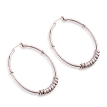Load image into Gallery viewer, Sterling Silver Hoop Earrings - Spellbound | NOVICA
