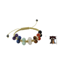 Load image into Gallery viewer, Gemstone chakra bracelet - Inner Balance | NOVICA
