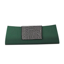 Load image into Gallery viewer, Beaded clutch evening bag - Emerald Allure | NOVICA
