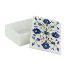 Load image into Gallery viewer, Fair Trade Marble Inlay Jewelry Box - Kaleidoscope Dreams | NOVICA
