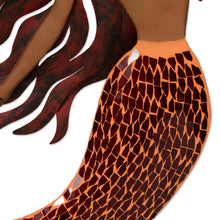 Load image into Gallery viewer, Handmade Iron and Glass Mosaic Mermaid Wall Sculpture - Ocean Queen | NOVICA
